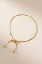 Gold Stainless Steel Bow Knot Bracelet, Image 2 of 3