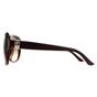 Brown Salvatore Ferragamo Brown Rectangle Brown Brown Gradient Sunglasses, Image 3 of 4