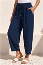 Navy  Air Flow Barrel Trouser, Image 2 of 4