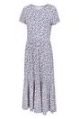 Grey Sardinia Flowers Tiered Dress, Image 4 of 4
