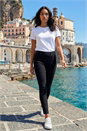 Black Ultimate Stretch Denim Jegging (29 Inch), Image 2 of 4