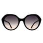 Black Oval Shiny Black Blue Pink Gradient GF6201, Image 1 of 3