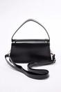 Black Mini City Crossbody & Shoulder Bag With Top Handle, Image 3 of 3