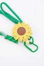 Yellow Sunflower Clip On Bag Charm, Image 2 of 3