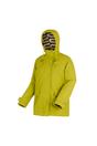 Sage Orla Kiely Plain Mid Length Waterproof Jacket, Image 4 of 5