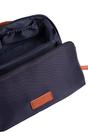 Navy Blue Etre Navy Blue Plain Vanity Case Makeup Bag, Image 2 of 2