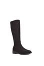 Black 'Lucia' Low Block Heel Knee High Riding Boots, Image 2 of 6