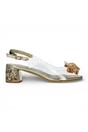 Gold Women’s Cinderella Heel Sandals-Mily-22, Image 1 of 7