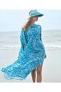 Turqouise Marina - Kaftan Beach Cover-up, Image 1 of 1