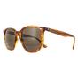  Round Striped Red Havana Dark Brown RB4306 Sunglasses, Image 2 of 6