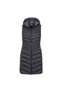 Black Florence Padded Long Gilet, Image 3 of 5