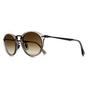 Brown Round Transparent Brown Grey Clear Gradient Brown PO3166S, Image 2 of 3