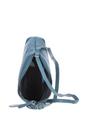 Blue 'Dublin' Elegant Real Leather Crossbody Bag, Image 2 of 5