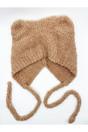 Beige Beanie With Animal Ears, Image 3 of 4