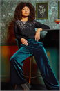 Black Sparkly Sprinkle Knit Jumper, Image 6 of 6