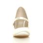 Ivory Mid Heel Mary Jane Court Shoes, Image 6 of 6