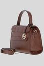 Tan 'Ardora' Real Leather Handbag With Detachable Crossbody Strap, Image 2 of 4