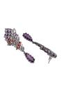 Purple Diva Contemporary Drop Earrings, Image 3 of 5