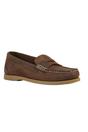 Brown Forli Leather Deck Shoes, Image 2 of 4