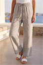 Chocolate Petite Wide Leg Trouser, Image 2 of 4