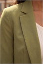 Olive Tailored Collar & Revere Blazer, Image 4 of 4