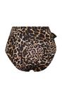 Multi Tie Detail High Waist Bikini Bottom, Image 4 of 5
