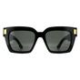 Black Square Black with Gold Grey GG1689S, Image 1 of 6