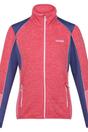 Multi Lindalla V Marl Full Zip Fleece Jacket, Image 1 of 8