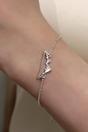 Silver Sterling Silver Mountain Bracelet, Image 2 of 4