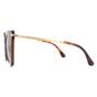 Brown Jimmy Choo Brown Square Glitter Havana Brown Gradient Sunglasses, Image 3 of 6