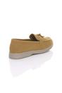 Camel AJVANI Camel Flat Slip On Smart Loafers, Image 4 of 4