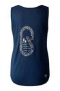 Denim Harmonic Back Print Vest Top, Image 2 of 4