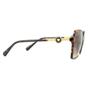 Brown Versace Brown Square Havana Brown Gradient Sunglasses, Image 4 of 4