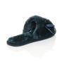 Navy Blue AJVANI Navy Blue Peep Toe Sandals Slippers, Image 4 of 6