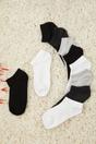 Multi 10 Pack Cotton Knit Ankle Socks, Image 1 of 1