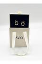 Gold Pearl & Diamante Bow Wreath Stud Earrings - Gift Boxed, Image 6 of 6