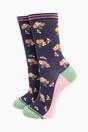 Multi Floral Thank You Bamboo Socks Gift Box, Image 4 of 4