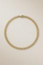 Gold Golden Brass Leaf Minimalist Boho Thin Slim Foot Payal Anklet, Image 1 of 2