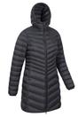 Black Florence Long Padded Jacket, Image 3 of 7