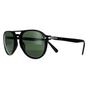Black Persol Black Aviator Black Green Sunglasses, Image 2 of 4