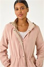 Light Pink Lightweight Hooded Jacket, Image 4 of 5