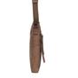 Tan 'RUE' Distressed Real Leather Crossbody Bag, Image 4 of 4