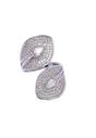 Silver Full-coverage Serpent Ring - Free-Size, Image 1 of 6