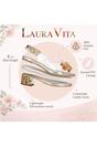 Gold Women’s Cinderella Heel Sandals-Mily-22, Image 3 of 7