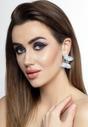 Blue AVANT-GARDE PARIS Blue Butterfly Stud Earrings, Image 4 of 5