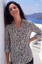 Beige Classic Animal Print Shirt, Image 1 of 4