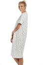 Aqua Camille Lingerie Aqua Floral Print Nightdress, Image 3 of 5