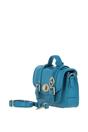 Turqouise Ashwood Leather Turqouise Stylish Real Leather Medium Satchel Bag, Image 2 of 4