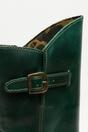 Dark Green Womens Mid-Calf Platform Boots-MES2913, Image 8 of 8