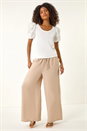 White Dusk 3D Puff Sleeve Stretch T-Shirt, Image 2 of 5